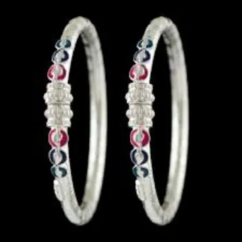 Silver Bangles